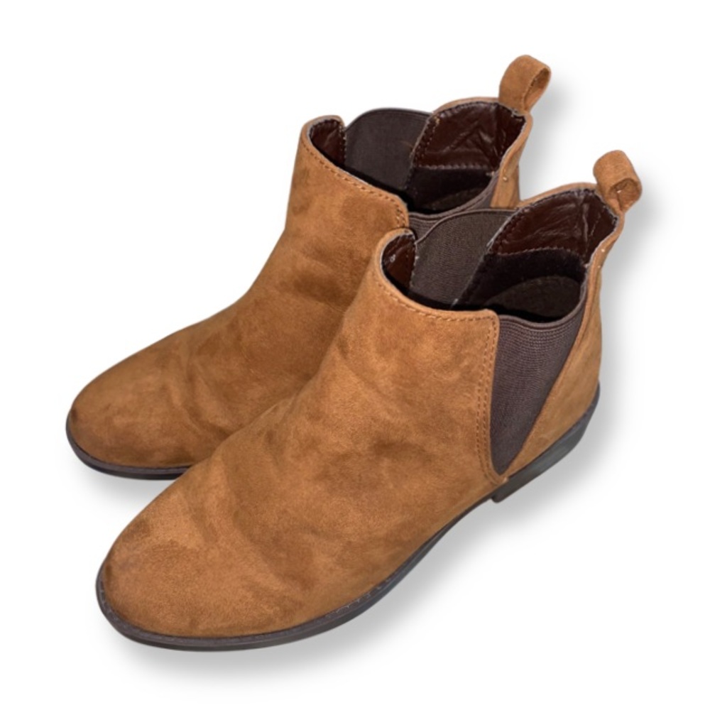 Atmosphere Suede Brown Ankle Boots
